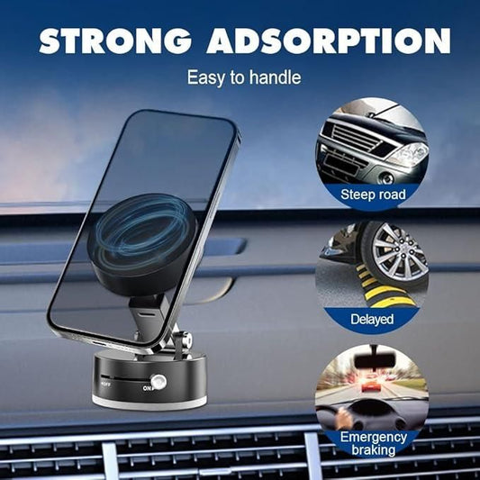 Vacuum Magnetic  Phone Holder