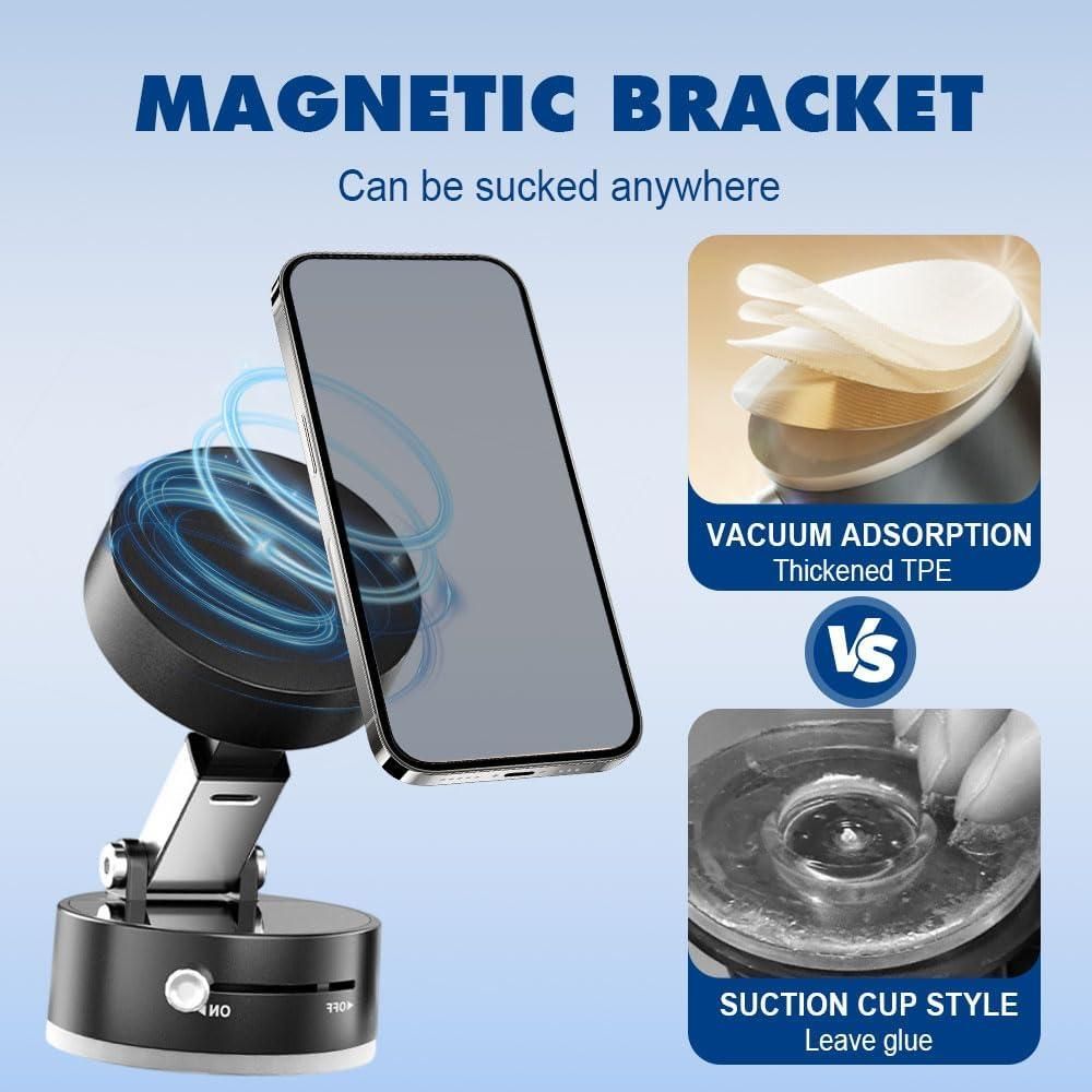 Vacuum Magnetic  Phone Holder